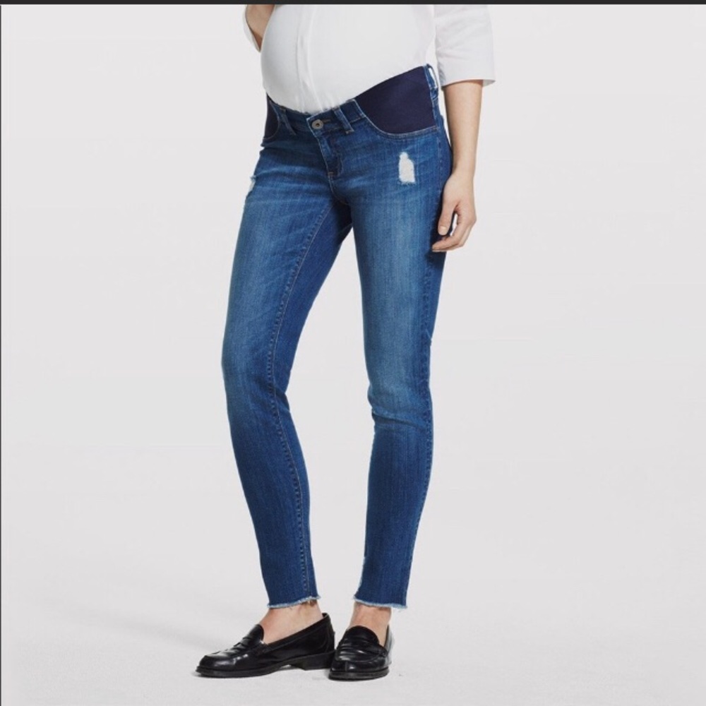 DL1961 maternity Emma skinny jeans size 26